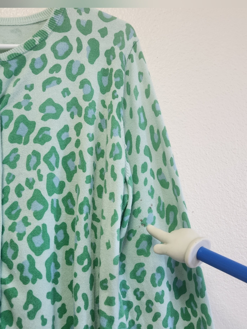 Lands' End Mint Green Knit Sweater - Picture 10 of 10
